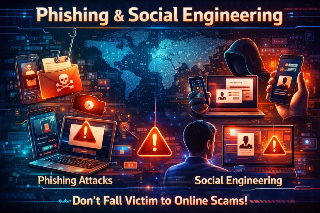 Phishing and social engineering attacks explained