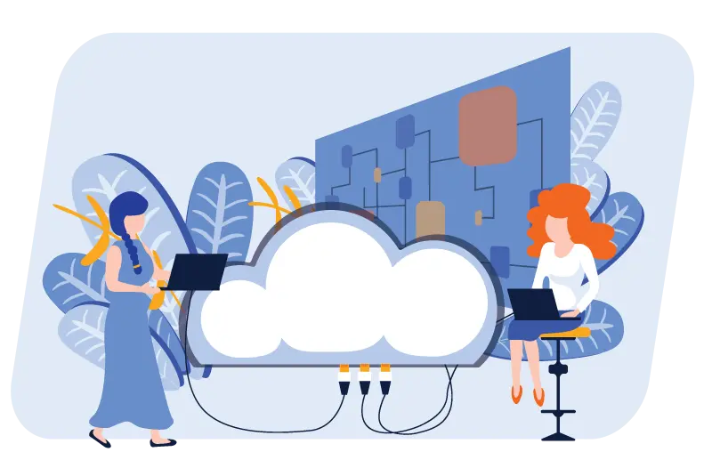 benifits cloud services animated